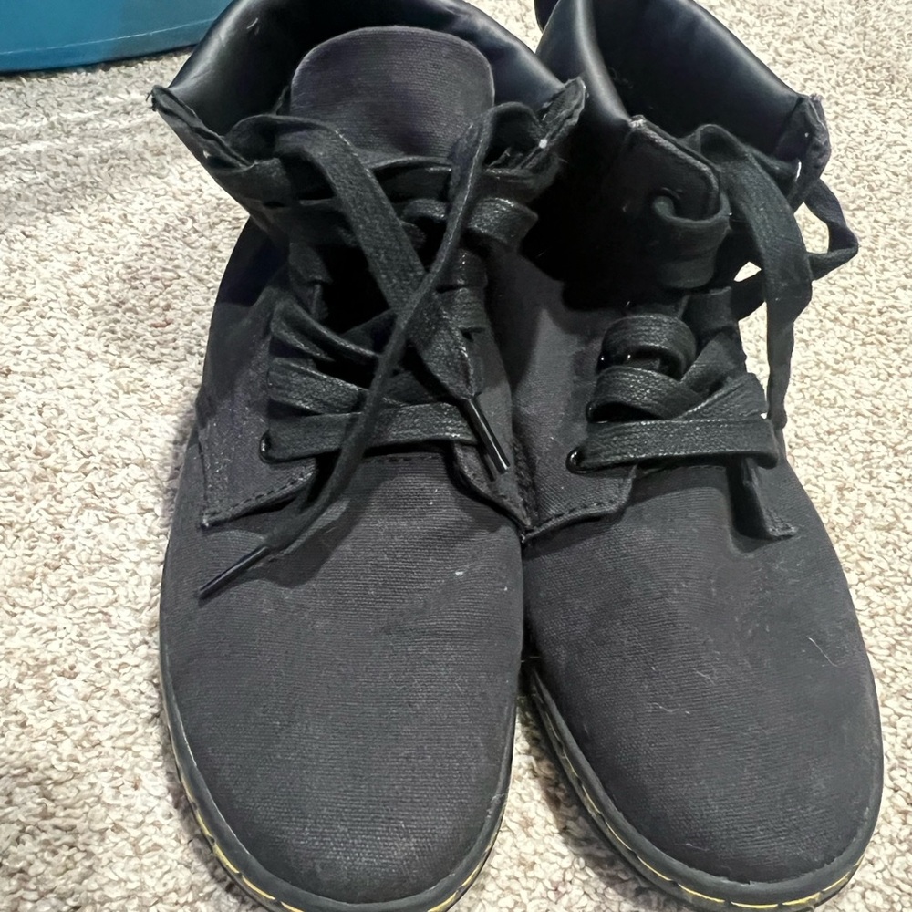 Dr. Martens Black Lace-Up Boots